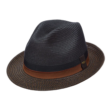 Load image into Gallery viewer, Scala York Fedora Hat - Tri-Tone