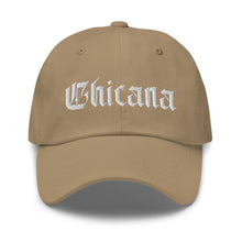 Load image into Gallery viewer, Chicana Classic Dad Hat Khaki