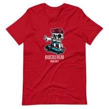 Load image into Gallery viewer, Knucklehead Ind. Skateboarder Unisex Shirt Red