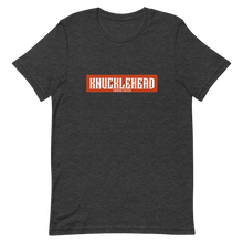 Load image into Gallery viewer, Knucklehead Logo Unisex Shirt Dark Grey Heather