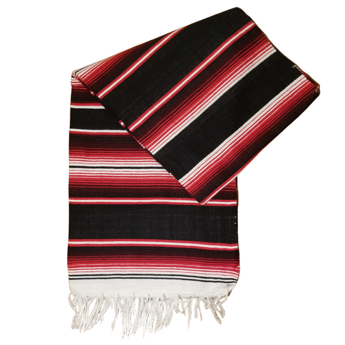 Sarape Black Red 60