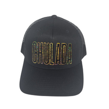 Load image into Gallery viewer, Chulada Trucker Hat - Black Hat Gold
