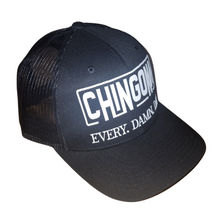 Load image into Gallery viewer, Chingona Every Damn Day Trucker Hat Black Hat 
