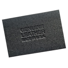 Load image into Gallery viewer, Leather Bedroll Straps - Black Basket Weave Design
