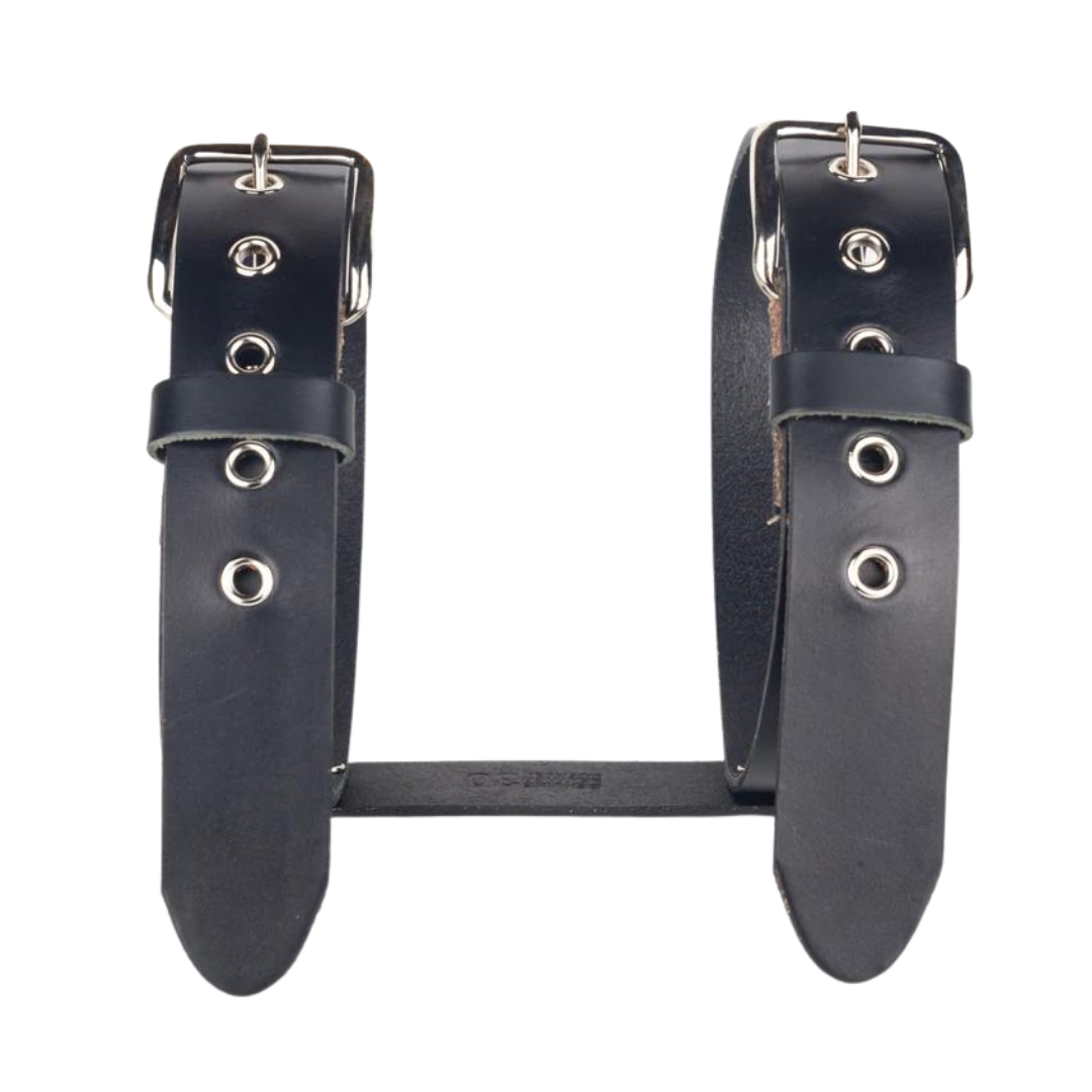 Leather 2025 bedroll straps
