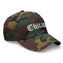Load image into Gallery viewer, Chicana Classic Dad Hat Green Camo
