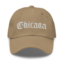 Load image into Gallery viewer, Chicana Classic Dad Hat Khaki
