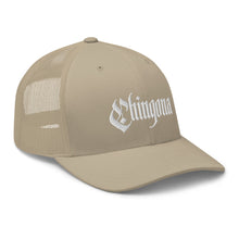 Load image into Gallery viewer, Chingona Retro Trucker Hat - Low Profile Khak
