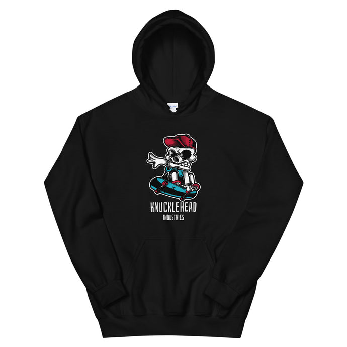 Knucklehead Ind. Skateboarder - Unisex Hoodie Black