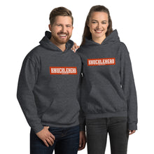 Load image into Gallery viewer, Knucklehead Logo Unisex Hoodie Dark Heather
