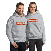 Load image into Gallery viewer, Knucklehead Logo Unisex Hoodie Sport Grey
