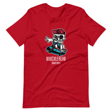 Load image into Gallery viewer, Knucklehead Ind. Skateboarder Unisex Shirt Red
