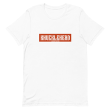 Load image into Gallery viewer, Knucklehead Logo Unisex Shirt White
